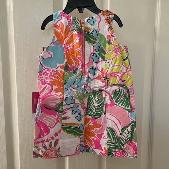 Lilly Pulitzer for Target Nosie Posey Floral Shift Dress Girls Size 2T NWT - Picture 8 of 11